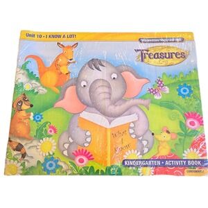 Texas Treasures Kindergarten Student Activity Book Set - 11 Books & ELL Practice